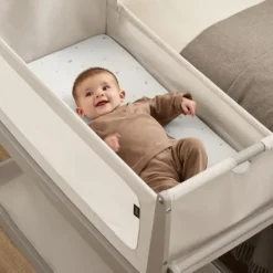 Snuz Co-Sleeper SnüzPod⁵ - Mocha><noscript><img width=