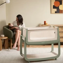 Snuz Co-Sleeper SnüzPod⁵ - Mocha><noscript><img width=