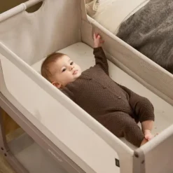 Snuz Co-Sleeper SnüzPod⁵ - Mocha><noscript><img width=