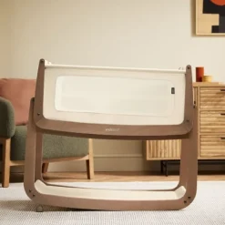 Snuz Co-Sleeper SnüzPod⁵ - Mocha><noscript><img width=