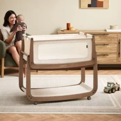 Snuz Co-Sleeper SnüzPod⁵ - Mocha><noscript><img width=