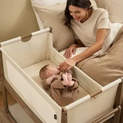 Snuz Co-Sleeper SnüzPod⁵ - Mocha><noscript><img width=