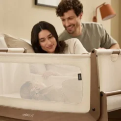 Snuz Co-Sleeper SnüzPod⁵ - Mocha><noscript><img width=