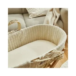 Snuz Hoeslaken Moses Mandje Linen> Accessoires Wiegen|Hoeslakens