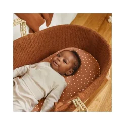 Snuz Moses Mandje En Matras Organic Knitted Terracotta><noscript><img width=