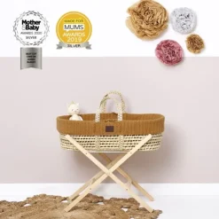 Snuz Natural Knitted Moses Honey> Draagwiegen
