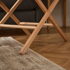 Snuz SnüzBaskit Moses Basket + Stand Set - Light Grey/Natural><noscript><img width=