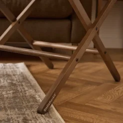 Snuz SnüzBaskit Moses Basket + Stand Set - Light Grey/Natural><noscript><img width=