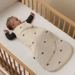 SnüzPouch Slaapzak - 0-6 Mnd - Sand Cloud> 4-Seizoenen Slaapzakken