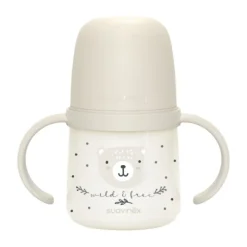 Suavinex Wild & Free Beker Met Handvaten - 150ml - 6Mnd+ - Blauw><noscript><img width=