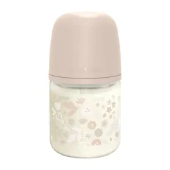 Suavinex Wonderland SX Pro Fles Glas - Slow Flow - 120ml - Roze> Flessen