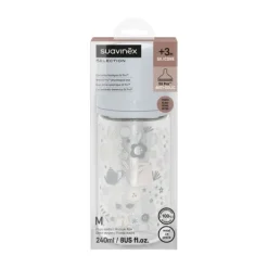 Suavinex Wonderland SX Pro Fles Glas - Slow Flow - 120ml - Roze><noscript><img width=