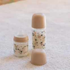 Suavinex Wonderland SX Pro Fles Glas - Slow Flow - 120ml - Roze><noscript><img width=