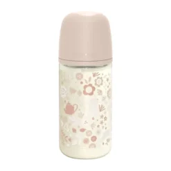 Suavinex Wonderland SX Pro Fles Glas - Slow Flow - 120ml - Roze><noscript><img width=