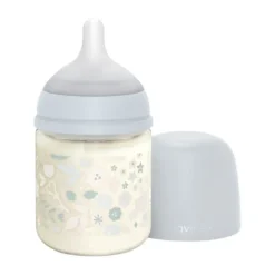 Suavinex Wonderland SX Pro Fles Glas - Slow Flow - 120ml - Roze><noscript><img width=