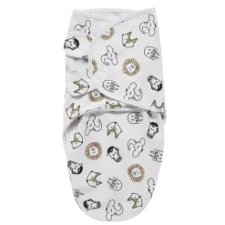 SwaddleMeyco 2-Pack Animal/Uni Wit0-3 Maanden> Inbakeren|4-Seizoenen Slaapzakken