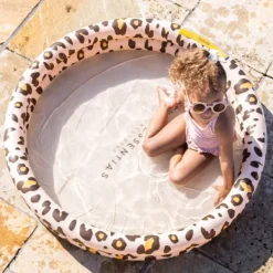Swim Essentials Exclusive Baby Zwembad Beige Leopard (Ø 100 cm)> Strandspeelgoed