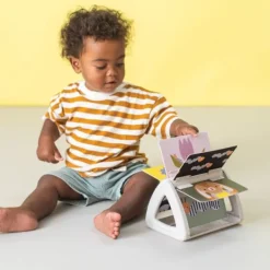 Taf Toys Babyboekje Tummy-Time Spinning Urban Garden> Boeken