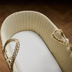 The Little Green Sheep Hoeslaken Moses Mandje - 2 Stuks - White Plain><noscript><img width=