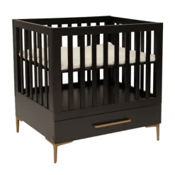 TWF Box - Modena - Metalen Poten - Zwart> Boxen Met Lade