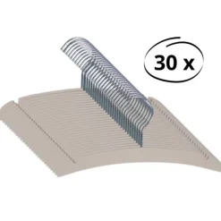 TWF Kledinghanger Hout Clay (30 stuks)> Kledinghangers