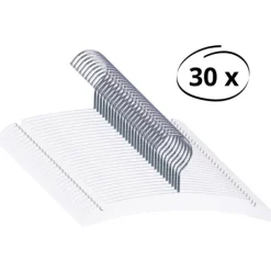 TWF Kledinghanger Hout Clay (30 stuks)><noscript><img width=