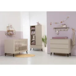 TWF Ledikant 60 x 120 - Commode - Hanglegkast Beach Island Clay><noscript><img width=