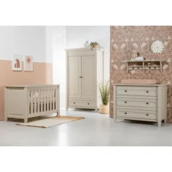 TWF Ledikant 60 x 120 - Commode 3 Laden - Hanglegkast 2 Deuren/1 Lade Granada><noscript><img width=