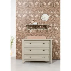 TWF Ledikant 60 x 120 - Commode 3 Laden - Hanglegkast 2 Deuren/1 Lade Granada><noscript><img width=