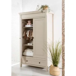TWF Ledikant 60 x 120 - Commode 3 Laden - Hanglegkast 2 Deuren/1 Lade Granada><noscript><img width=