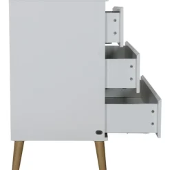 TWF Ledikant 60 x 120 - Commode - Hanglegkast Beach Island White><noscript><img width=