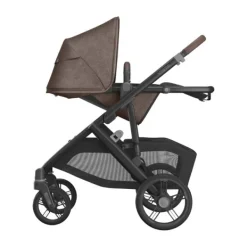 UPPAbaby Kinderwagen 2-in-1 Vista V3 Dillan Stone Blue Met Carbon Frame En Sand Leather><noscript><img width=