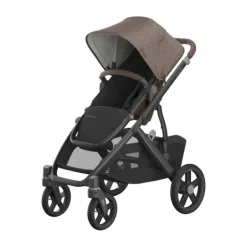 UPPAbaby Kinderwagen 2-in-1 Vista V3 Dillan Stone Blue Met Carbon Frame En Sand Leather><noscript><img width=