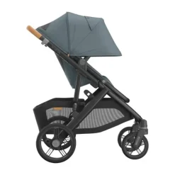 UPPAbaby Kinderwagen 2-in-1 Vista V3 Dillan Stone Blue Met Carbon Frame En Sand Leather><noscript><img width=