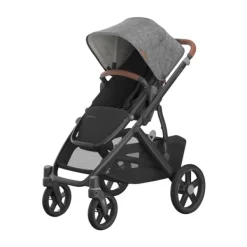 UPPAbaby Kinderwagen 2-in-1 Vista V3 Dillan Stone Blue Met Carbon Frame En Sand Leather><noscript><img width=