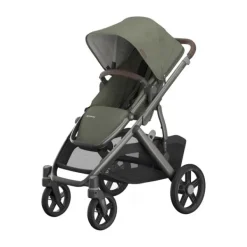 UPPAbaby Kinderwagen 2-in-1 Vista V3 Dillan Stone Blue Met Carbon Frame En Sand Leather><noscript><img width=