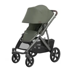 UPPAbaby Kinderwagen 2-in-1 Vista V3 Dillan Stone Blue Met Carbon Frame En Sand Leather><noscript><img width=