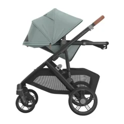 UPPAbaby Kinderwagen 2-in-1 Vista V3 Dillan Stone Blue Met Carbon Frame En Sand Leather><noscript><img width=