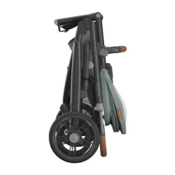 UPPAbaby Kinderwagen 2-in-1 Vista V3 Dillan Stone Blue Met Carbon Frame En Sand Leather><noscript><img width=