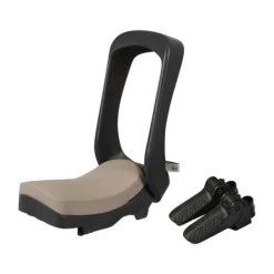 Urban Iki Junior fietszitje Zonder Montagekader – Suzume Grey / Bincho Black> Fietsstoeltjes