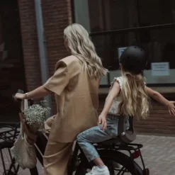 Urban Iki Junior fietszitje Zonder Montagekader – Suzume Grey / Bincho Black><noscript><img width=