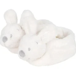 VIB Konijnenslofjes Pluche Wit> Slofjes