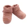 VIB Slofjes 'BABY GIRL' Oud Roze> Slofjes