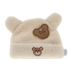 VIB Teddy Bear Muts - 3-6 Mnd - Beige> Mutsjes