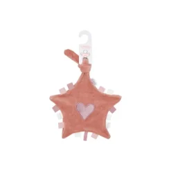 VIB Tutteldoekje Hart Oud Roze> Knuffeldoekjes