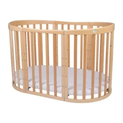 Waldin Oval Combibed 7‑in‑1 - Natural inclusief matras> Ladekasten|Ledikanten