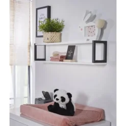 Wandrek Nottingham Hoogglans> Ladekasten|Wandrekken