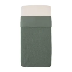 Witlof For Kids Ledikantdeken Tuck-Inn Forest Green Waves 60 x 120 cm><noscript><img width=