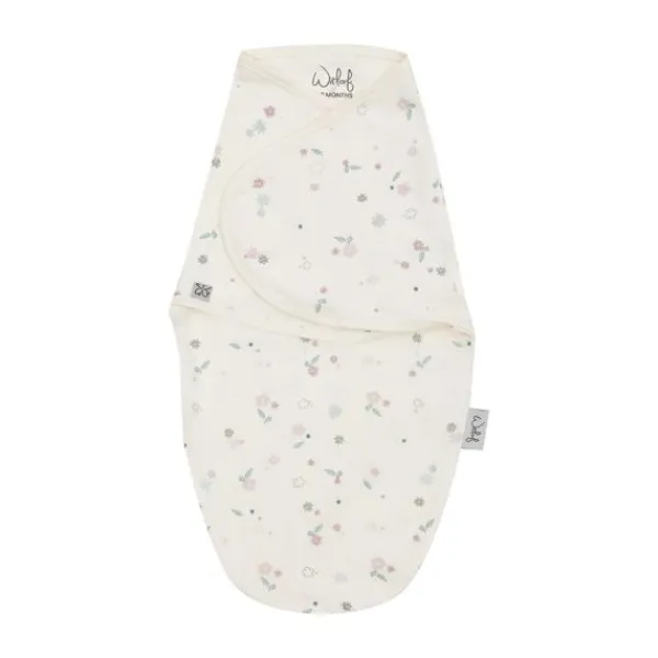 Witlof For Kids Vintage Flowers Slaapzak Wrapper - 0-3 Maanden> 4-Seizoenen Slaapzakken