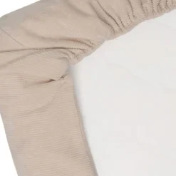 Witlof For Kids Wiegdeken Tuck-Inn Soft Sand Velvet Rib 40 x 80 cm><noscript><img width=